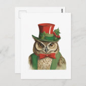 Weihnachtsschale Postkarte (Vorne/Hinten)