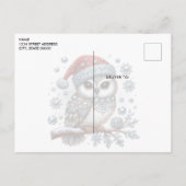 Weihnachtsschale Postkarte (Rückseite)
