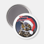 Weihnachtsschale - Standard, 2¼ Zoll Rundmagazin Magnet (Vorderseite/Rückseite)