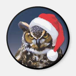 Weihnachtsschale - Standard, 2¼ Zoll Rundmagazin Magnet