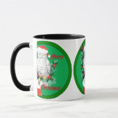 Weihnachtsschale Strumpf und Holly Designed Tasse (Links)