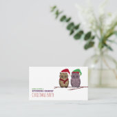 Weihnachtsschale und Elfenschüssel, WeihnachtsTick Begleitkarte (Stehend Vorderseite)