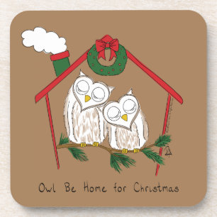 Weihnachtsschale Zuhause Niedlich Getränkeuntersetzer