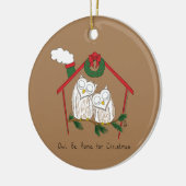 Weihnachtsschale Zuhause Niedlich Keramik Ornament (Links)