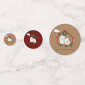 Weihnachtsschale Zuhause Niedlich Konfetti (Vorderseiten)