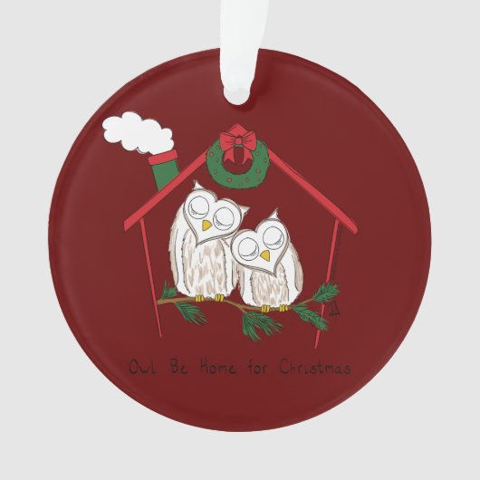 Weihnachtsschale Zuhause Niedlich Ornament (Vorderseite)