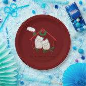 Weihnachtsschale Zuhause Niedlich Pappteller (Party)