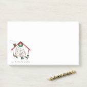 Weihnachtsschale Zuhause Niedlich Post-it Klebezettel (Auf Schreibtisch)