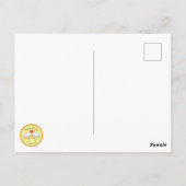 Weihnachtsschale Zuhause Niedlich Postkarte (Rückseite)