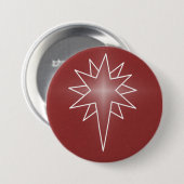 Weihnachtsschaltfläche im Norden, rot Button (Vorne & Hinten)