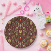 Weihnachtsscheibe Pappteller (Party)