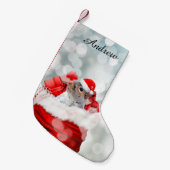 Weihnachtsscheide Kleiner Weihnachtsstrumpf (Vorderansicht (hängend))