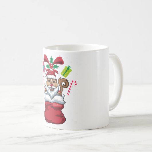 Weihnachtsscheißchen Kaffeetasse (VorderseiteRechts)