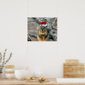 Weihnachtsscheißchen Poster (Küche)