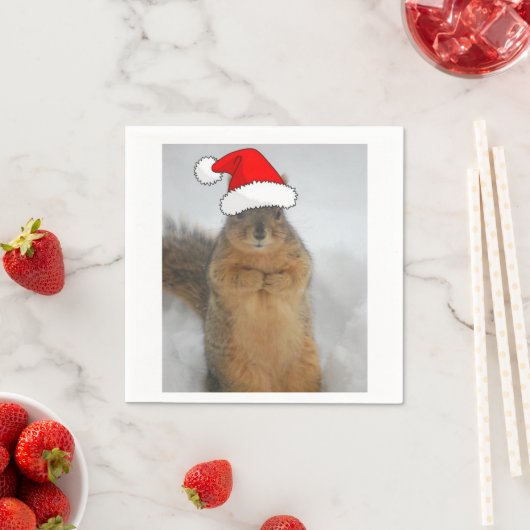 Weihnachtsscheißchen Serviette (Beispiel)