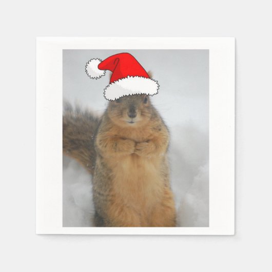 Weihnachtsscheißchen Serviette (Vorderseite)