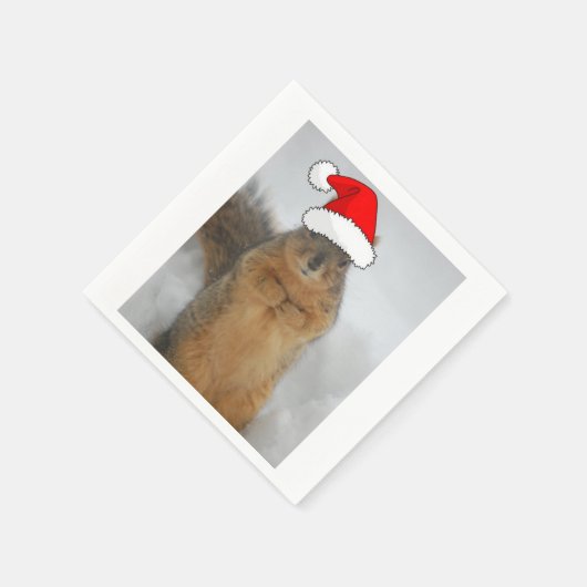 Weihnachtsscheißchen Serviette (Ecke)