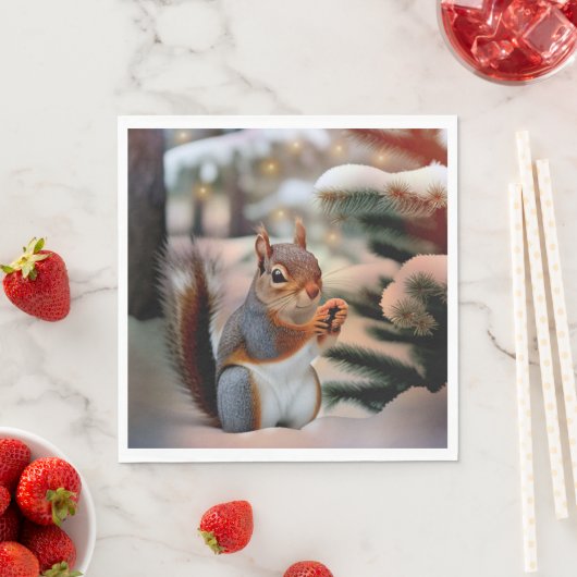 Weihnachtsscheißchen Serviette (Beispiel)