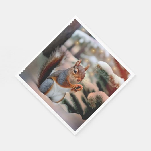 Weihnachtsscheißchen Serviette (Ecke)