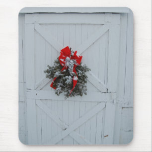 Weihnachtsscheunentor Mousepad