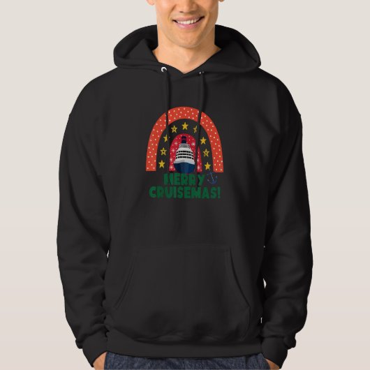 Weihnachtsschiff Hoodie (Vorderseite)