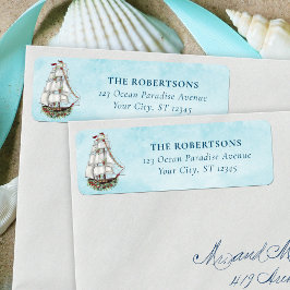 Weihnachtsschiff-Rücksendeadresse