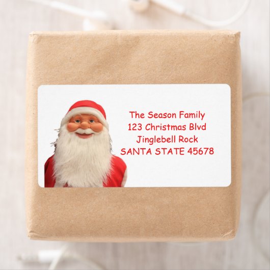 Weihnachtsschild des Weihnachtsmanns (Insitu)