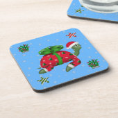 Weihnachtsschild Getränkeuntersetzer (Linke Seite)