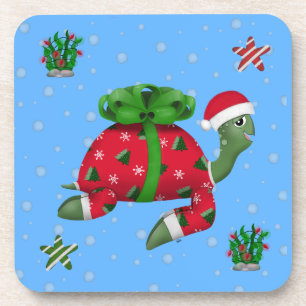 Weihnachtsschild Getränkeuntersetzer