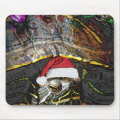 Weihnachtsschild Mousepad (Vorne)