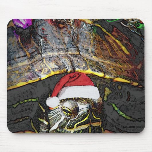 Weihnachtsschild Mousepad (Vorne)