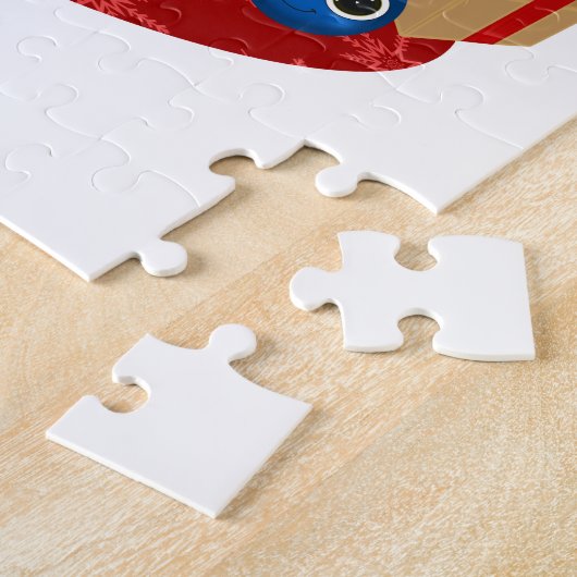 Weihnachtsschild Puzzle (Seite)