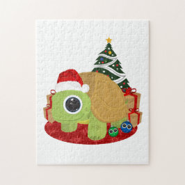 Weihnachtsschild Puzzle