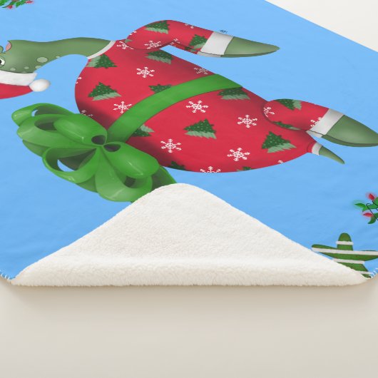 Weihnachtsschild Sherpadecke (3/4)