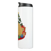 Weihnachtsschild Thermosbecher (Nach rechts gedreht)