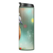 Weihnachtsschildkröte 1 thermosbecher (Nach rechts gedreht)