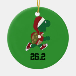 Weihnachtsschildkröte 26,2 keramik ornament