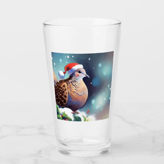 Weihnachtsschildkröte 2 glas (Vorderseite)
