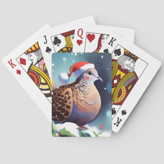 Weihnachtsschildkröte (2) spielkarten (Rückseite)