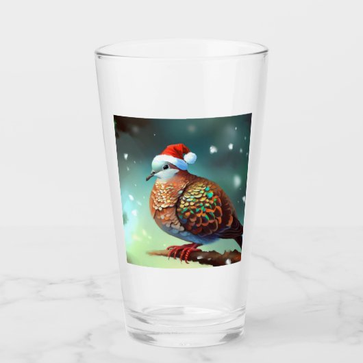 Weihnachtsschildkröte 3 glas (Vorderseite)