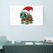 Weihnachtsschildkröte Banner (Messeveranstaltung)