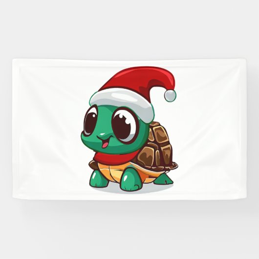 Weihnachtsschildkröte Banner (Horizontal)