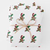Weihnachtsschildkröte Geschenkpapier Set (Beispiel)