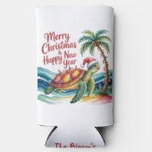 Weihnachtsschildkröte im Paradies Selters Dosenkühler (Vorderseite)