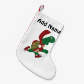 Weihnachtsschildkröte Kleiner Weihnachtsstrumpf (Vorderansicht (hängend))