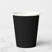 Weihnachtsschildkröte Pappbecher (Rückseite)