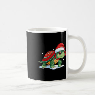 Weihnachtsschildkröte Santa Sea Turtle Beach Lover Kaffeetasse