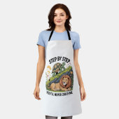 Weihnachtsschildkröte Schürze (Getragen)