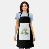 Weihnachtsschildkröte Schürze (Getragen)