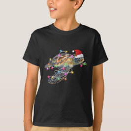 Weihnachtsschildkröte Weihnachtsfest T - Shirt
